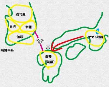 磐井の乱とは?なぜ起きた?場所は?わかりやすく解説
