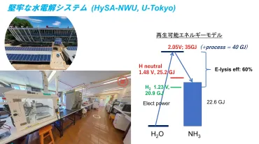 日本・南アの共同研究開発】グリーンアンモニア製造:地理学的特性と技術のベストマッチによる排出ゼロへ向けて