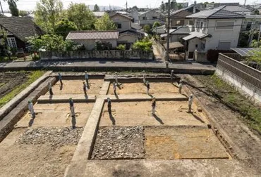 奈良、西大寺で灯籠跡を初確認 東大寺の八角灯籠と同格か