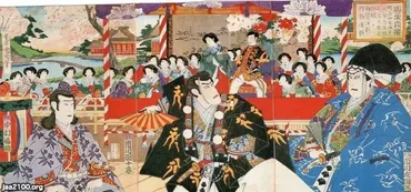 歌舞伎(明治年)▷「勧進帳」の天覧歌舞伎