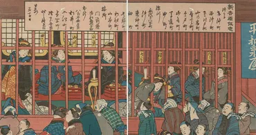 頻発した遊女による吉原放火。火事があると大繁盛した「仮宅」ってどんなところ？