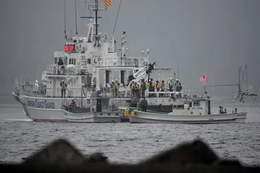 男鹿市など「半島災害」を想定初の海上輸送訓練秋田県:朝日新聞