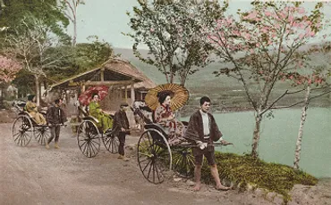 日本人の発明?人力車の歴史