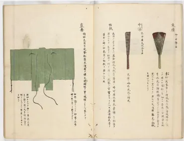 「服色図解」が示す江戸時代の装束の世界：武家官位の服装資料を紐解く？江戸時代の武家官位服装図解資料「服色図解」の世界