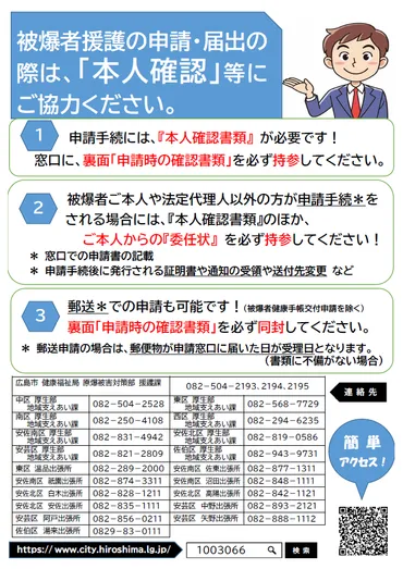 被爆者援護 一覧