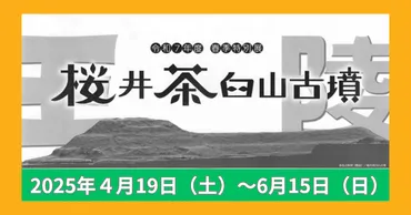 橿原市】令和7年度春季特別展「王陵 桜井茶臼山古墳」開催!103面超の銅鏡から迫る初期ヤマト王権 – プリズムWEB 〜橿原 市・川西町・三宅町・田原本町・高取町・明日香村