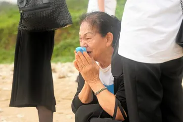 台湾でバシー海峡の戦没者慰霊祭 戦後80年、厚労相が初めての弔辞：朝日新聞