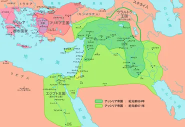 アッシュール＝バニパル王の時代：ニネヴェの巨大レリーフ発見！アッシリア帝国とは？(？)アッシュール＝バニパル王の栄光と帝国、そしてニネヴェの巨大レリーフ発見