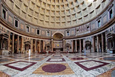 8)ミケランジェロ・ベルニーニも絶賛したパンテオン!ローマ建築最高峰の美がここに!