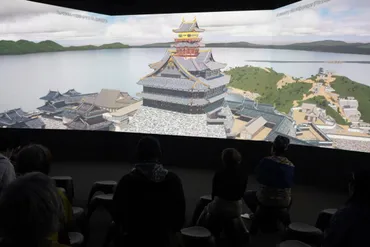 安土城考古博物館リニューアル 映像で安土城再現、信長が案内