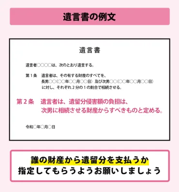 遺留分請求をされる人向け】遺言書より優先される遺留分について徹底解説 