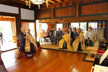 武田信満公六〇〇年遠諱が天目山栖雲寺で執り行われました...