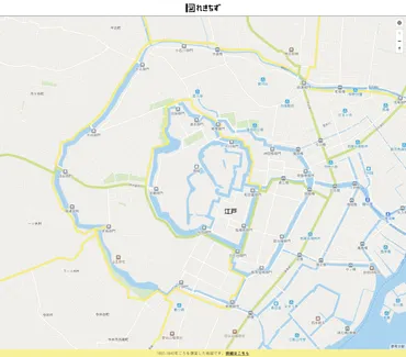 普通の地図なのに江戸時代? 「れきちず」β版公開 地図システム会社のデザイナーが個人で開発