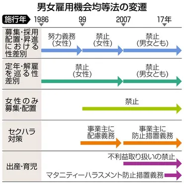 男女雇用機会均等法40年の軌跡：女性活躍推進の光と影？均等法第一世代の女性たちの働き方と社会の変化