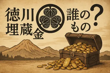 徳川埋蔵金を見つけたら誰のもの?