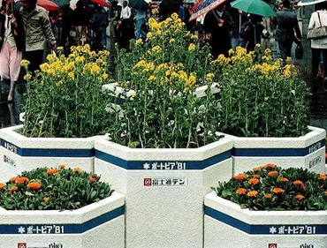 ポートピア゛会場を彩った個の花壇はどこにいった？捜索し個を発見！紹介した書籍が話題にサブカル系芸能デイリースポーツ