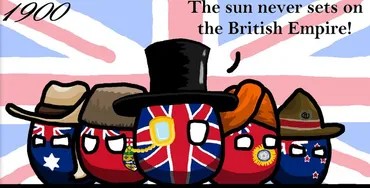 イギリス】大英帝国のエターナル・サンシャイン【ポーランドボール】