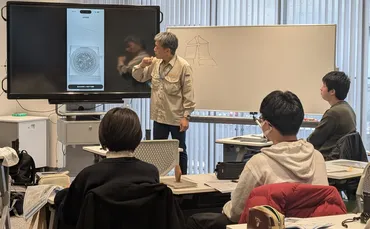 新しいデジタル技術「ひかり拓本」の特別講義を開催