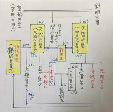 天智・天武と額田王は，三角関係だったのか？ 