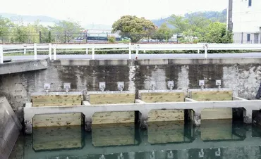 水俣病原点の地、遺構整備し式典水銀流した排水口