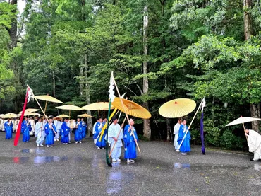 伊勢神宮、式年遷宮最初の祭典「山口祭」「木本祭」伐採と搬出の安全祈願