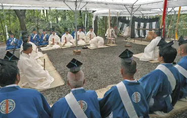 神々の引っ越し安全を祈願伊勢神宮・式年遷宮の最初の祭事「山口祭」:中日新聞