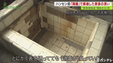 ハンセン病「隔離」で断絶した家族の思い゛家族補償金゛制度スタートから年