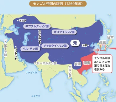 元寇とは？日本を襲った蒙古襲来の全貌と、その影響とは？鎌倉時代の日本を揺るがした元寇、その背景と真相