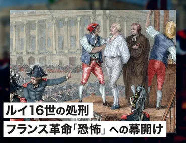 ルイ世の処刑、フランス革命「恐怖」への幕開け