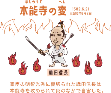 本能寺の変とは?なぜ裏切った?謎なの?簡単にわかりやすく