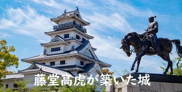 築城名人・藤堂高虎が築いた城の解説~自らの居城の築城と「天下普請」による築城への関与~