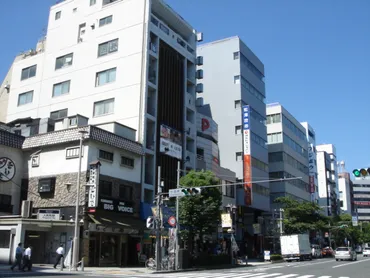 蛎殻銀座跡